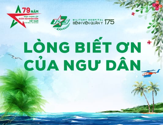 Bài thơ “Lòng biết ơn của ngư dân” gửi đến đội ngũ y, bác sĩ Bệnh viện Quân y 175