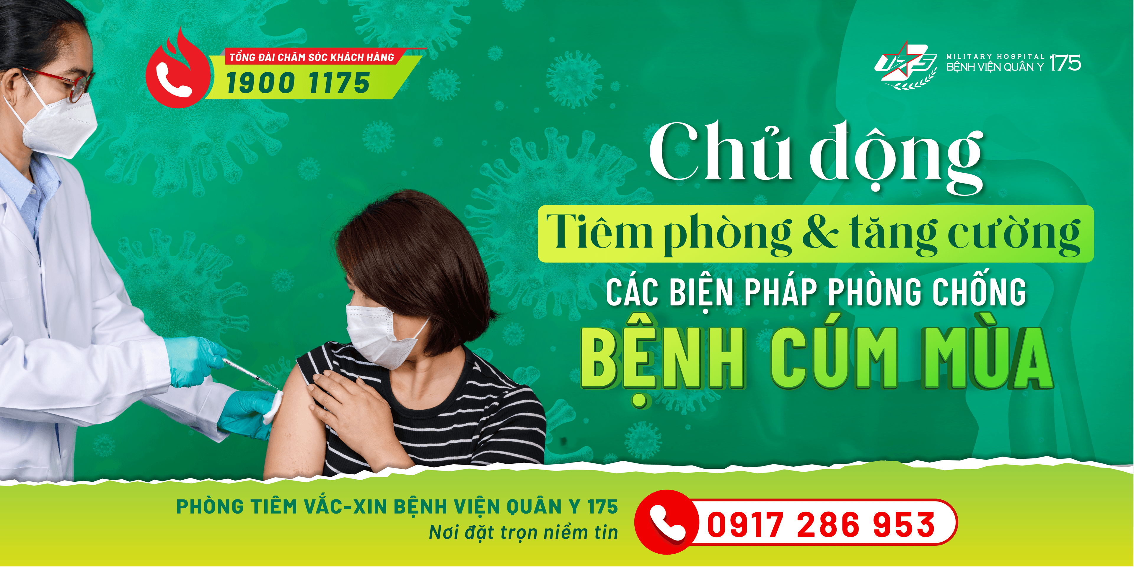 Chủ động tiêm phòng và tăng cường các biện pháp phòng chống bệnh cúm mùa