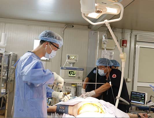 Cấp cứu và phẫu thuật thành công ca viêm ruột thừa cấp: Khởi động quy trình Casevac (*) đầu tiên trong lịch sử Bệnh viện Dã Chiến cấp 2 của việt nam tại phái bộ Nam Xu-Đăng