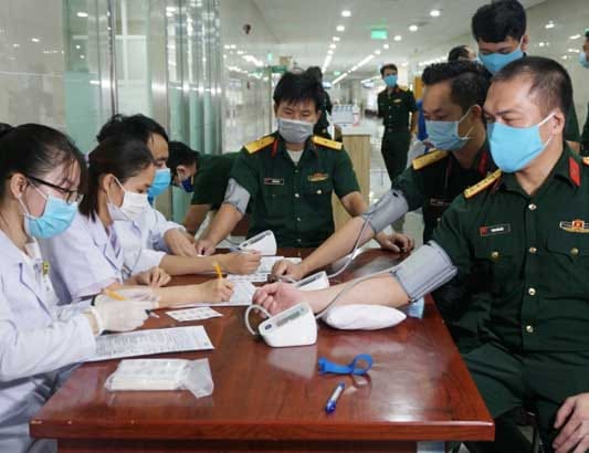 Bệnh viện Dã Chiến Cấp 2 Số 3 tham gia hiến máu giữa mùa dịch Covid-19