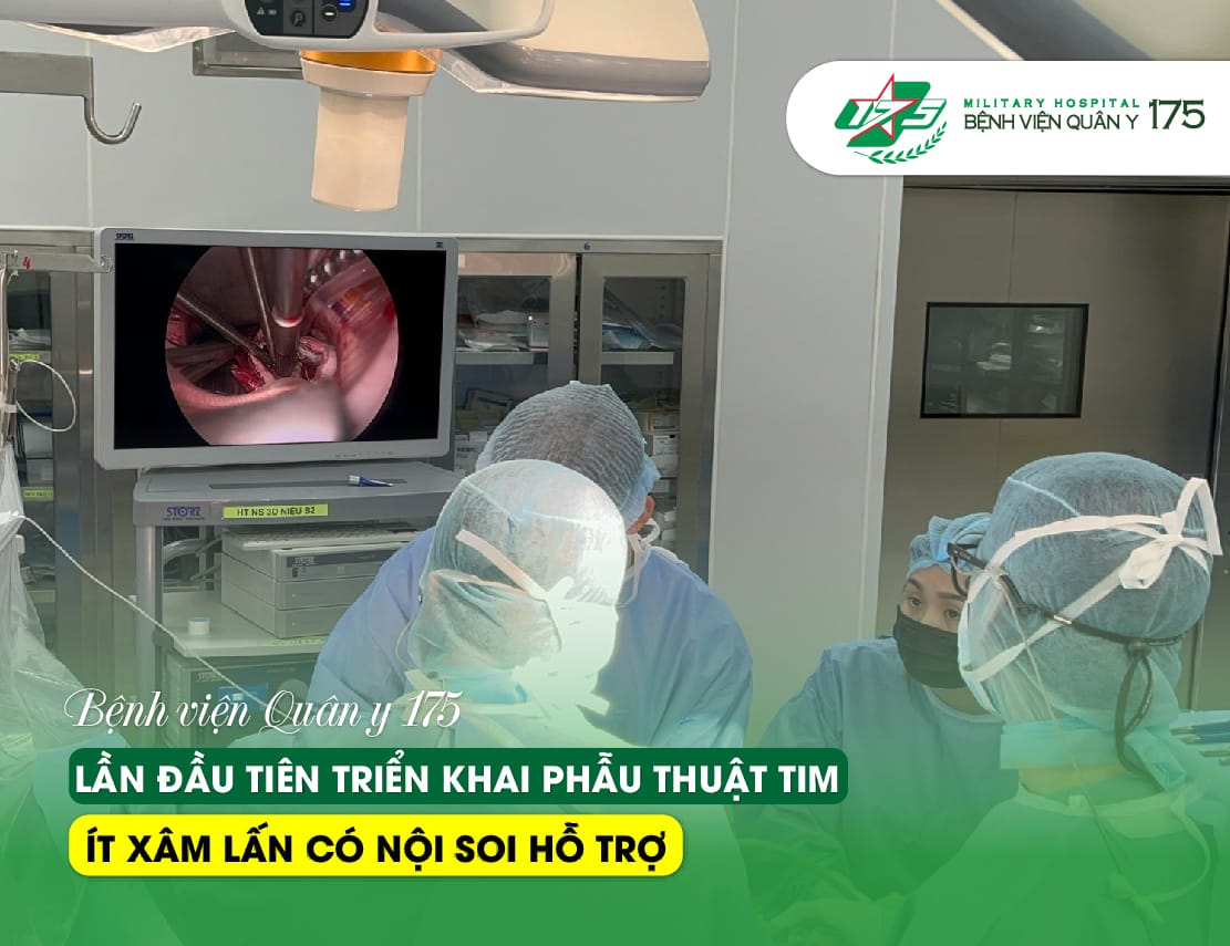 Lần đầu tiên triển khai phẫu thuật tim ít xâm lấn có nội soi hỗ trợ