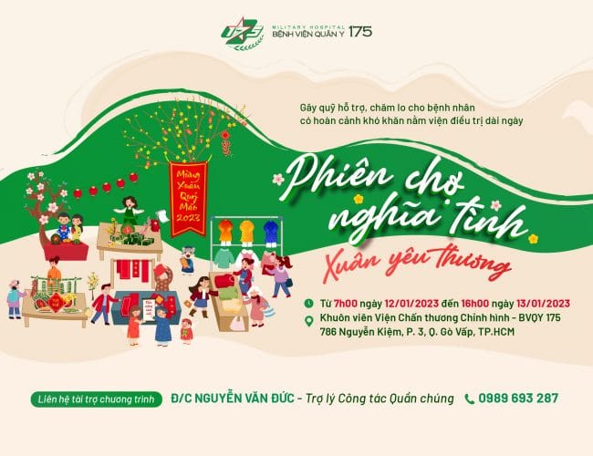 Sắp diễn ra: “Phiên chợ nghĩa tình – Xuân yêu thương” nhân dịp Tết Quý Mão năm 2023