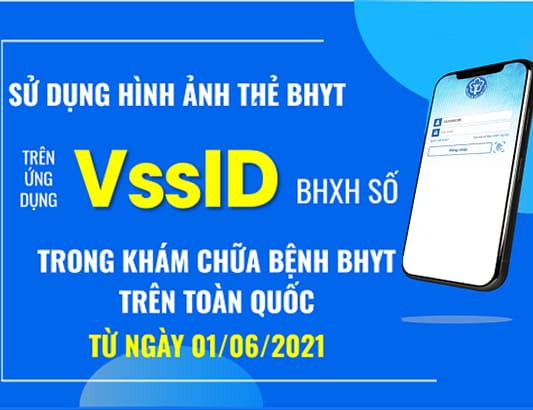 Chính thức sử dụng hình thẻ BHYT trên ứng dụng VssID-BHXH số trong khám chữa bệnh BHYT từ ngày 01/6/2021