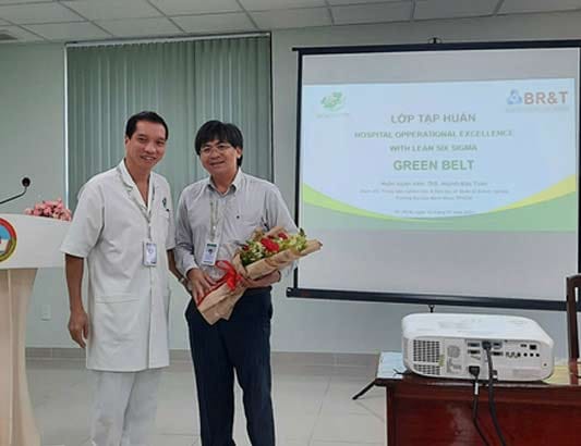 Lớp tập huấn Lean Six Sigma - Green belt  trong vận hành bệnh viện năm 2021