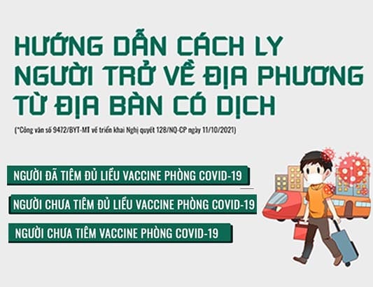 Người từ vùng dịch về địa phương cần thực hiện cách ly y tế như thế nào?