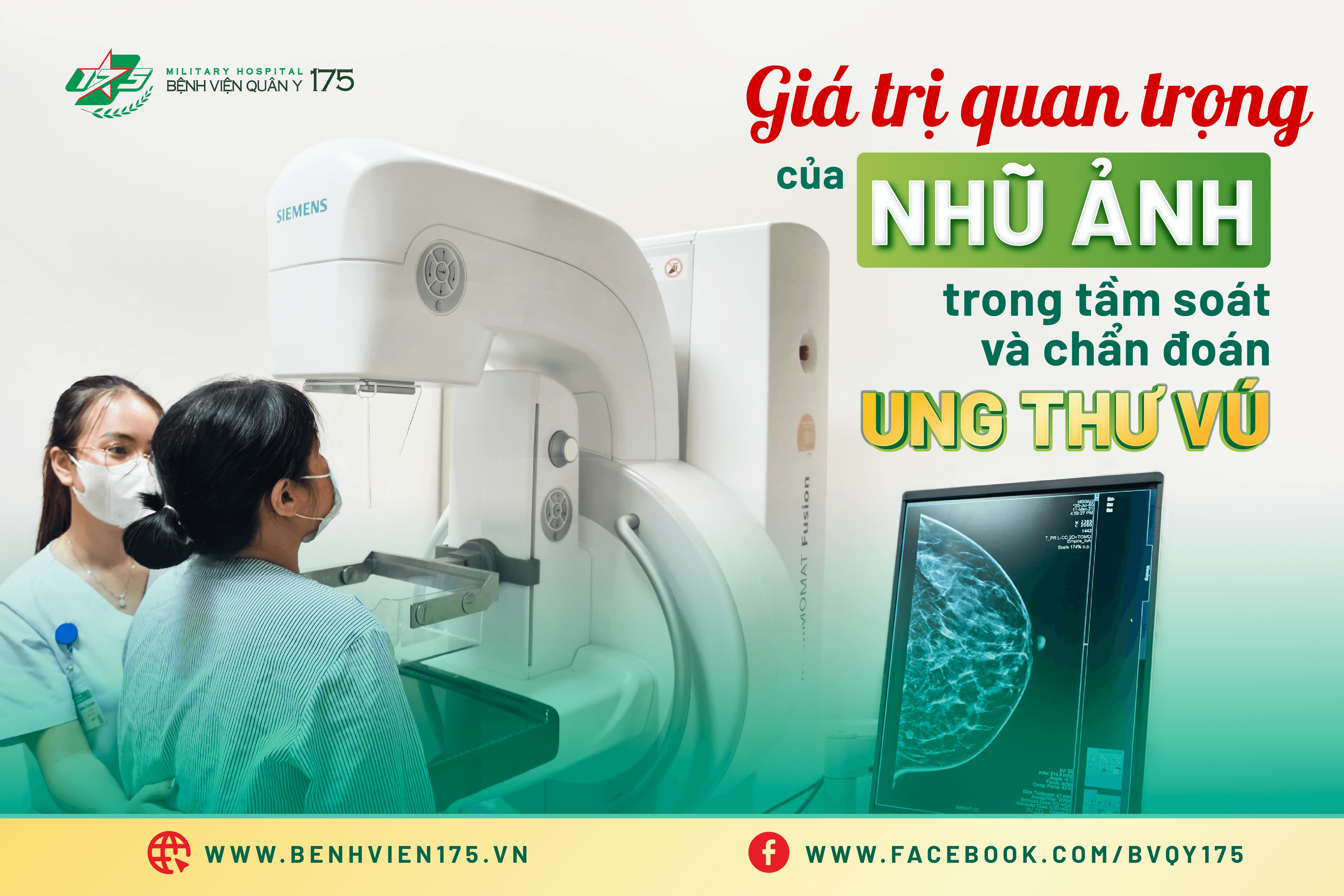 Giá trị của nhũ ảnh trong tầm soát và chẩn đoán ung thư vú