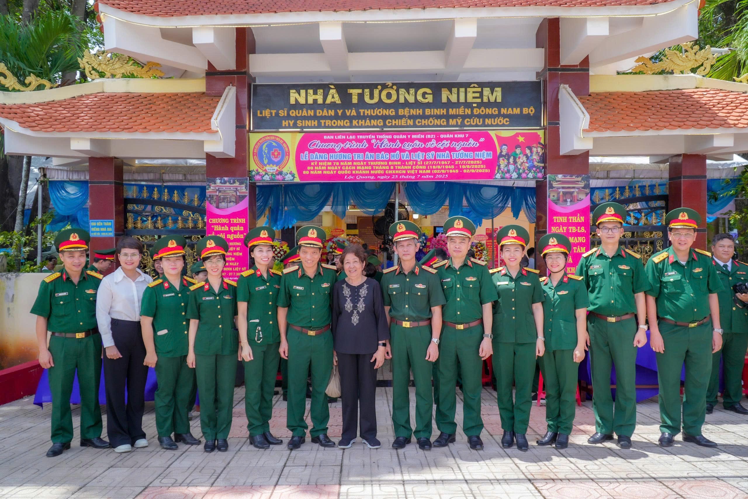 Bệnh viện Quân y 175 tổ chức chuỗi hoạt động kỷ niệm 78 năm Ngày Thương binh Liệt sĩ