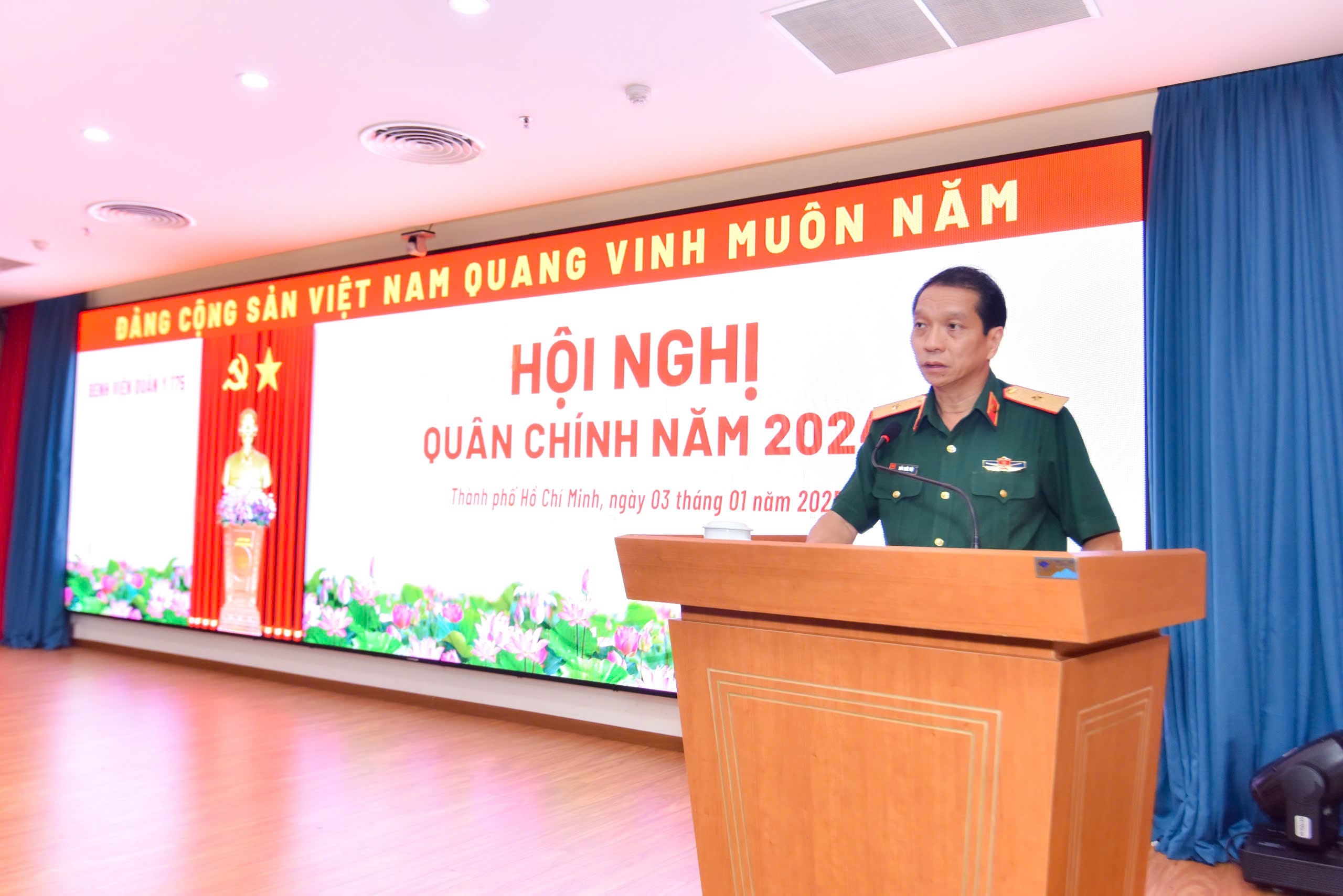 Bệnh viện Quân y 175 tổ chức Hội nghị Quân chính năm 2024