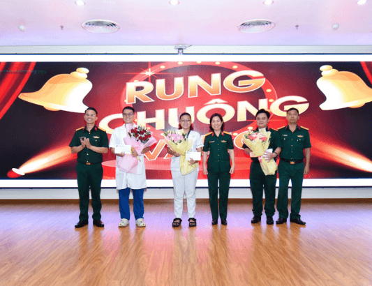 Bệnh viện Quân y 175 tổ chức Cuộc thi “Rung chuông vàng – Ngàn kiến thức” hưởng ứng Ngày Quốc tế Lao động 1.5