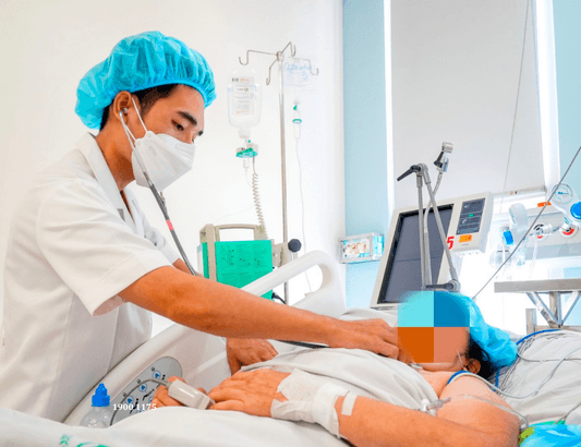 Kịp thời cứu sống bệnh nhân bị kẹt van nhân tạo do huyết khối