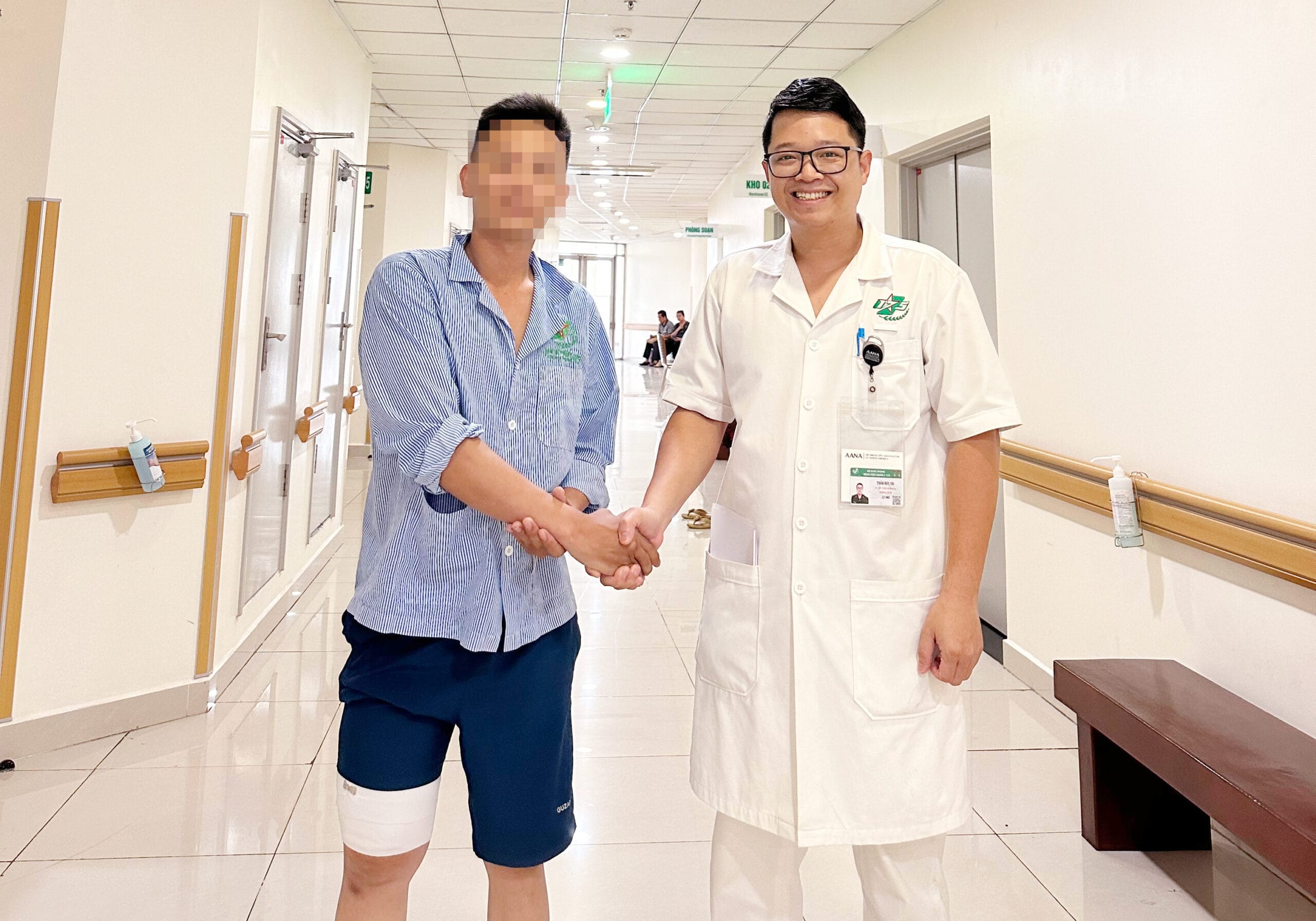 Điều trị thành công cho bệnh nhân có khối u phần mềm khổng lồ vùng đùi