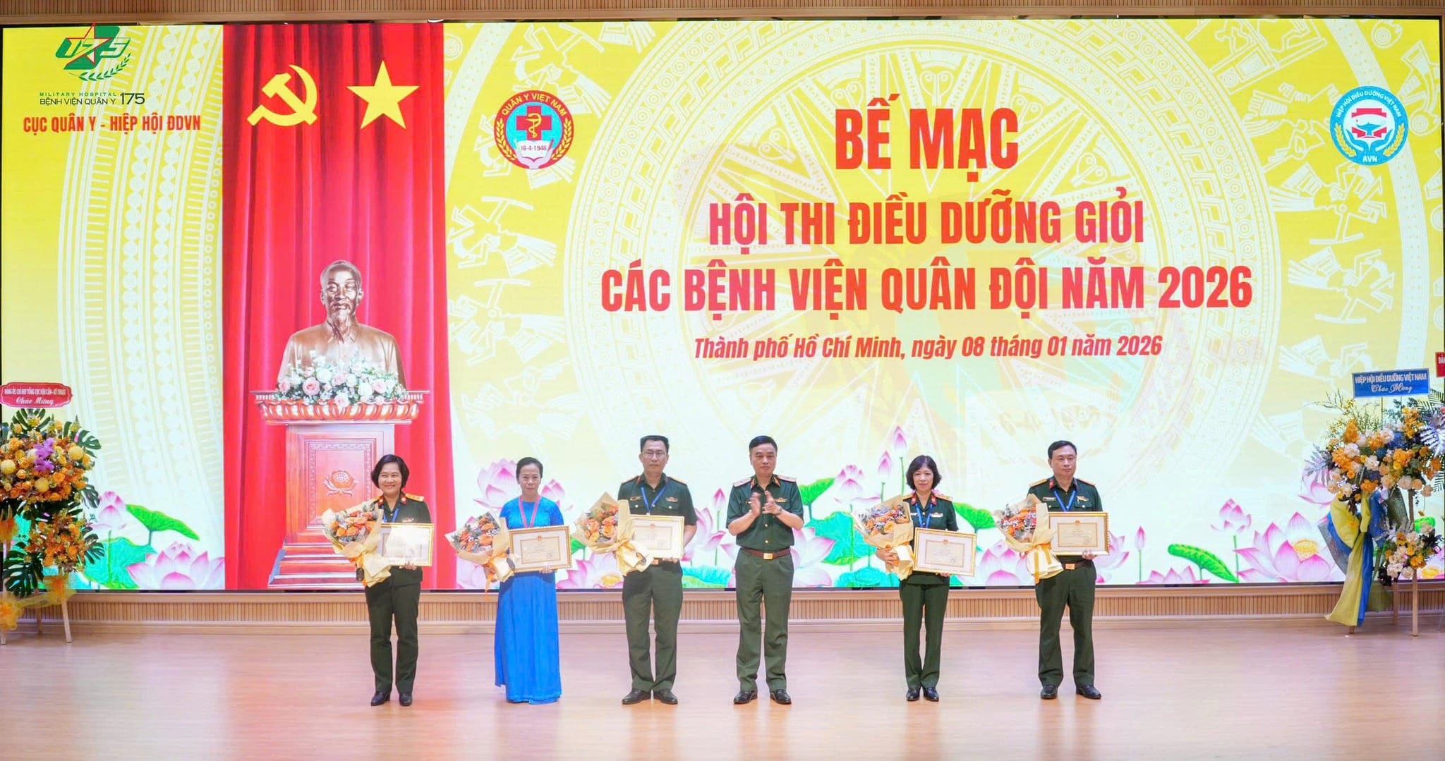 BỆNH VIỆN QUÂN Y 175 ĐẠT NHẤT TOÀN ĐOÀN VÀ GIẢI CÁ NHÂN ĐẶC BIỆT XUẤT SẮC TẠI HỘI THI "ĐIỀU DƯỠNG GIỎI CÁC BỆNH VIỆN QUÂN ĐỘI NĂM 2026"