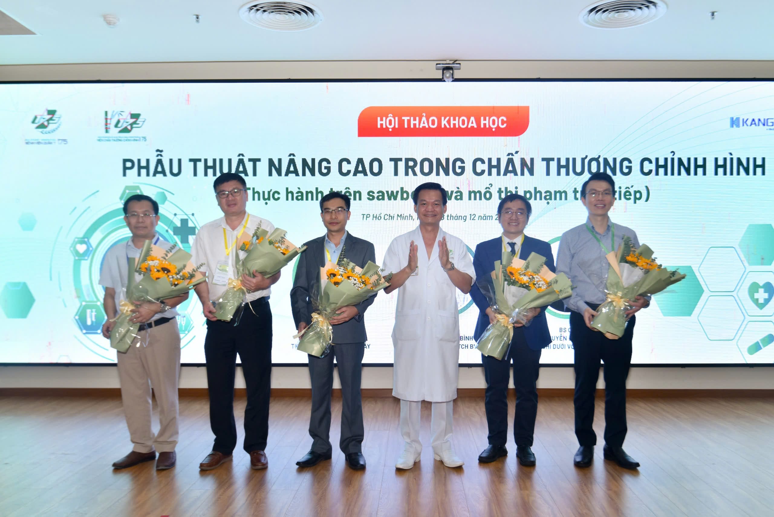 Bệnh viện Quân y 175 tổ chức tập huấn “Phẫu thuật nâng cao trong chấn thương chỉnh hình”