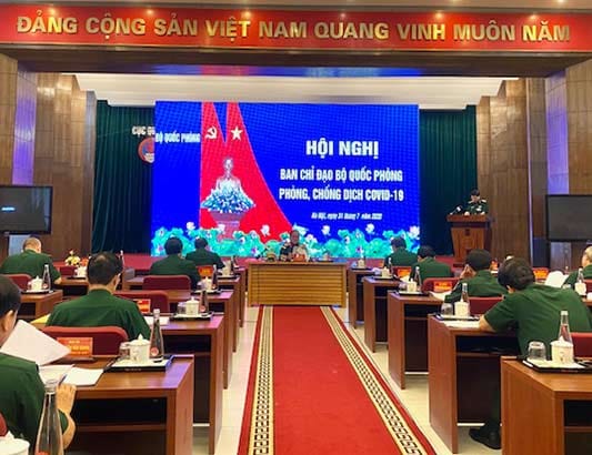 Quân đội quyết tâm ngăn chặn dịch COVID-19