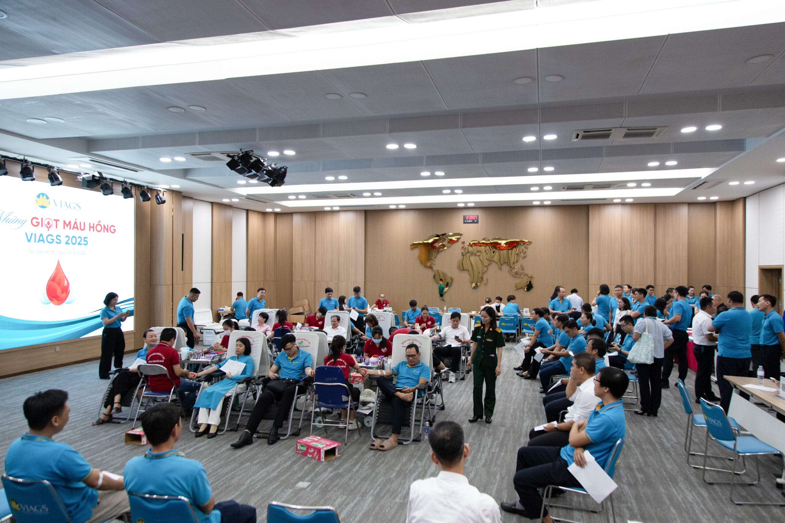 Bệnh viện Quân y 175 phối hợp với VIAGS tổ chức hiến máu tình nguyện năm 2025