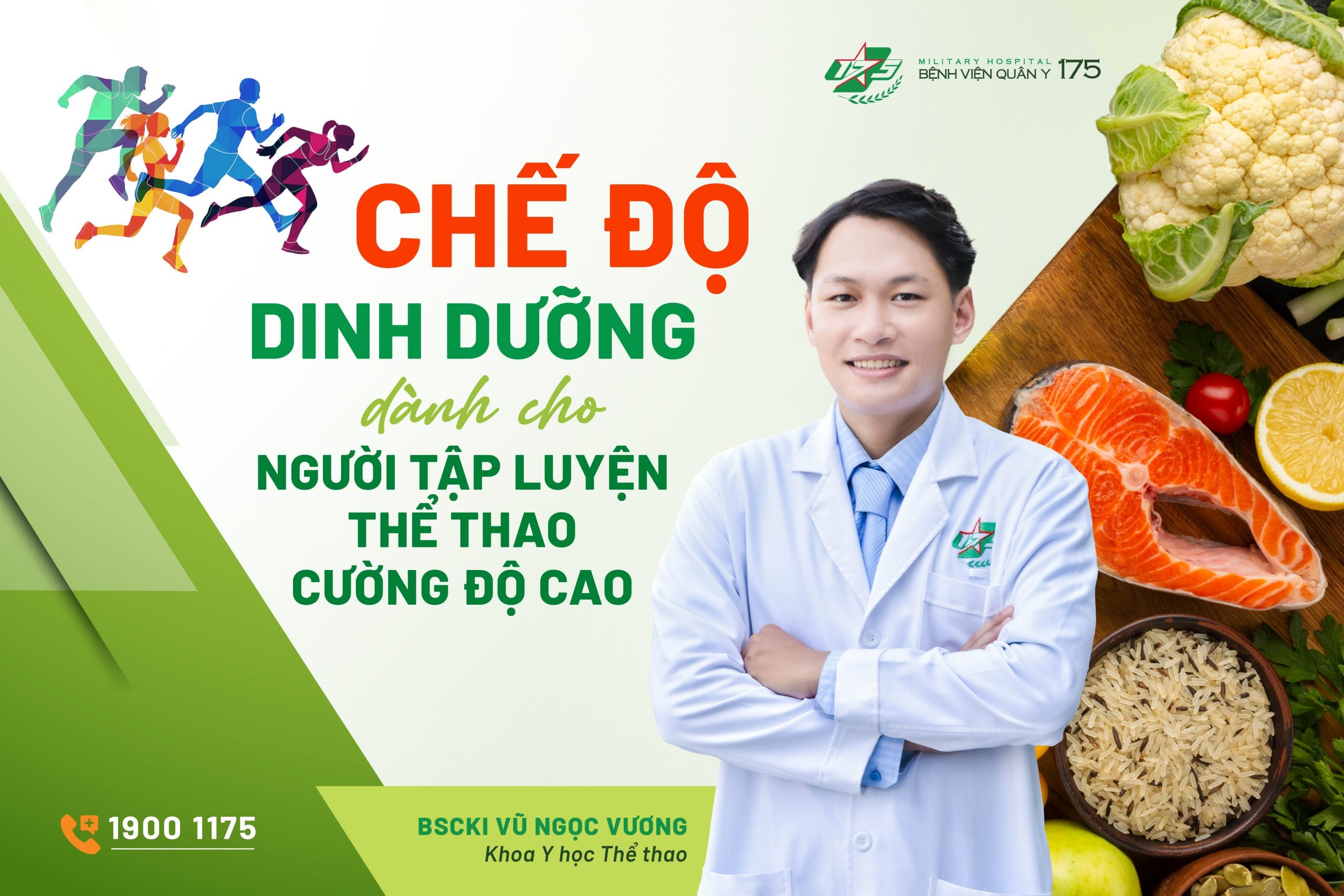 Chế độ dinh dưỡng dành cho người tập luyện thể thao cường độ cao