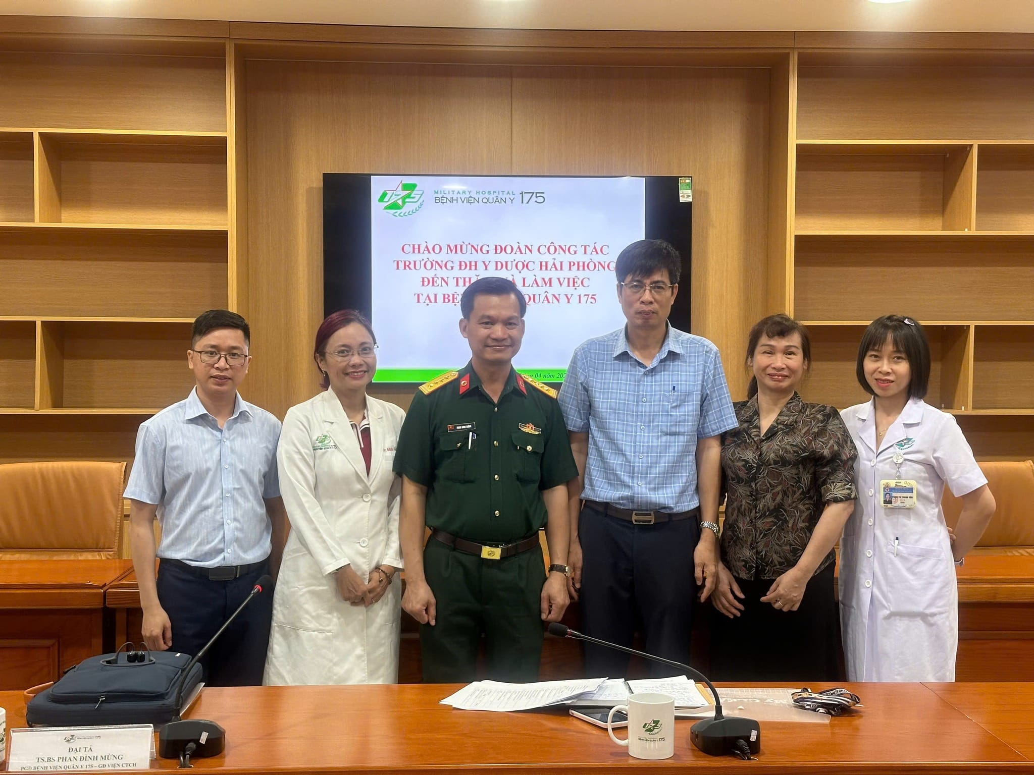 BỆNH VIỆN QUÂN Y 175 PHỐI HỢP ĐÀO TẠO SAU ĐẠI HỌC GÂY MÊ HỒI SỨC VỚI TRƯỜNG ĐẠI HỌC Y DƯỢC HẢI PHÒNG