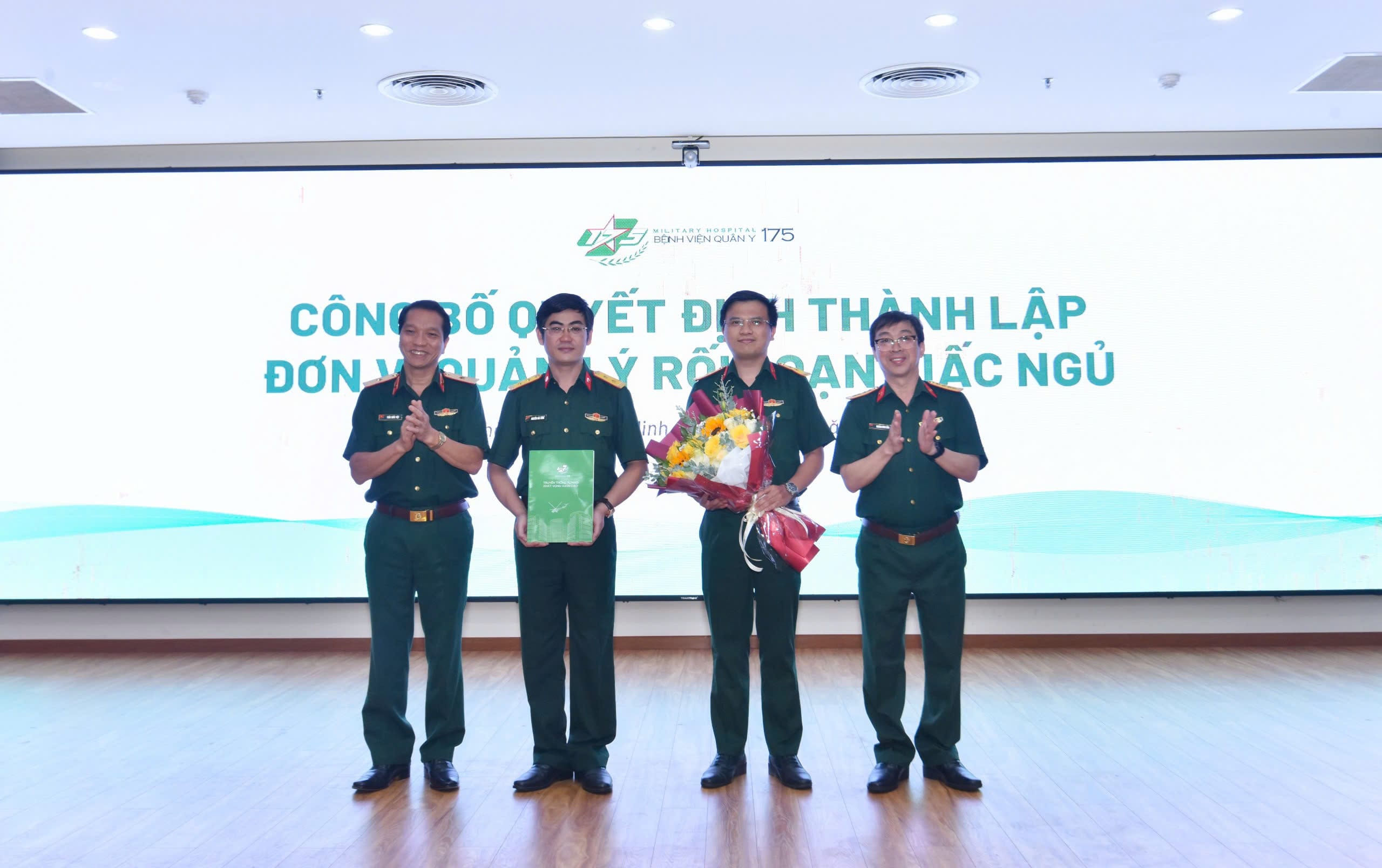 Bệnh viện Quân y 175 ra mắt đơn vị Quản lý Rối loạn giấc ngủ