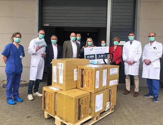 Những hỗ trợ ân tình từ Việt Nam cho cuộc chiến chống dịch COVID-19 tại Đức: Kết quả của tình hữu nghị, hợp tác bền vững.