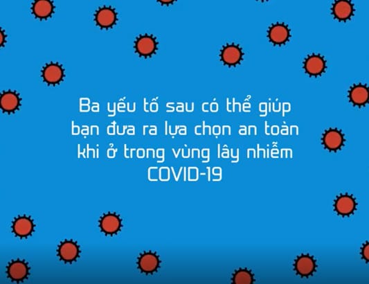 Bảo vệ bản thân khi ở trong vùng lây nhiễm COVID-19