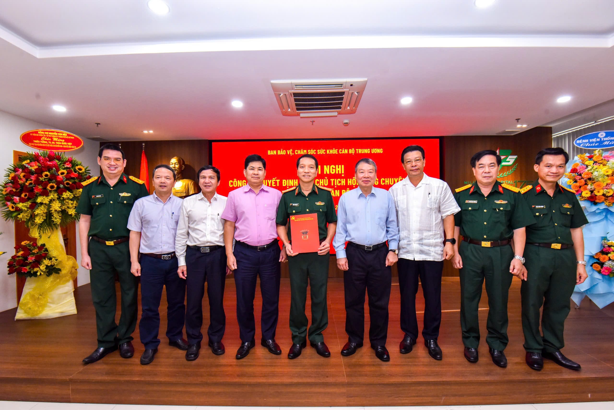 Giám đốc Bệnh viện Quân y 175 được bổ nhiệm vị trí Phó Chủ tịch Hội đồng chuyên môn Bảo vệ sức khoẻ cán bộ miền Nam
