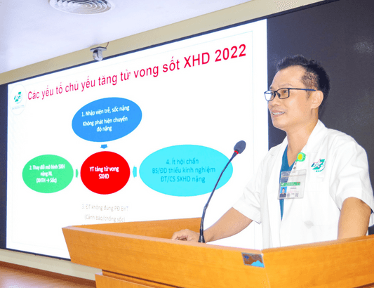 Sinh hoạt khoa học chuyên đề: “Tình hình sốt xuất huyết Dengue và một số điểm lưu ý trong hồi sức sốt xuất huyết Dengue nặng”