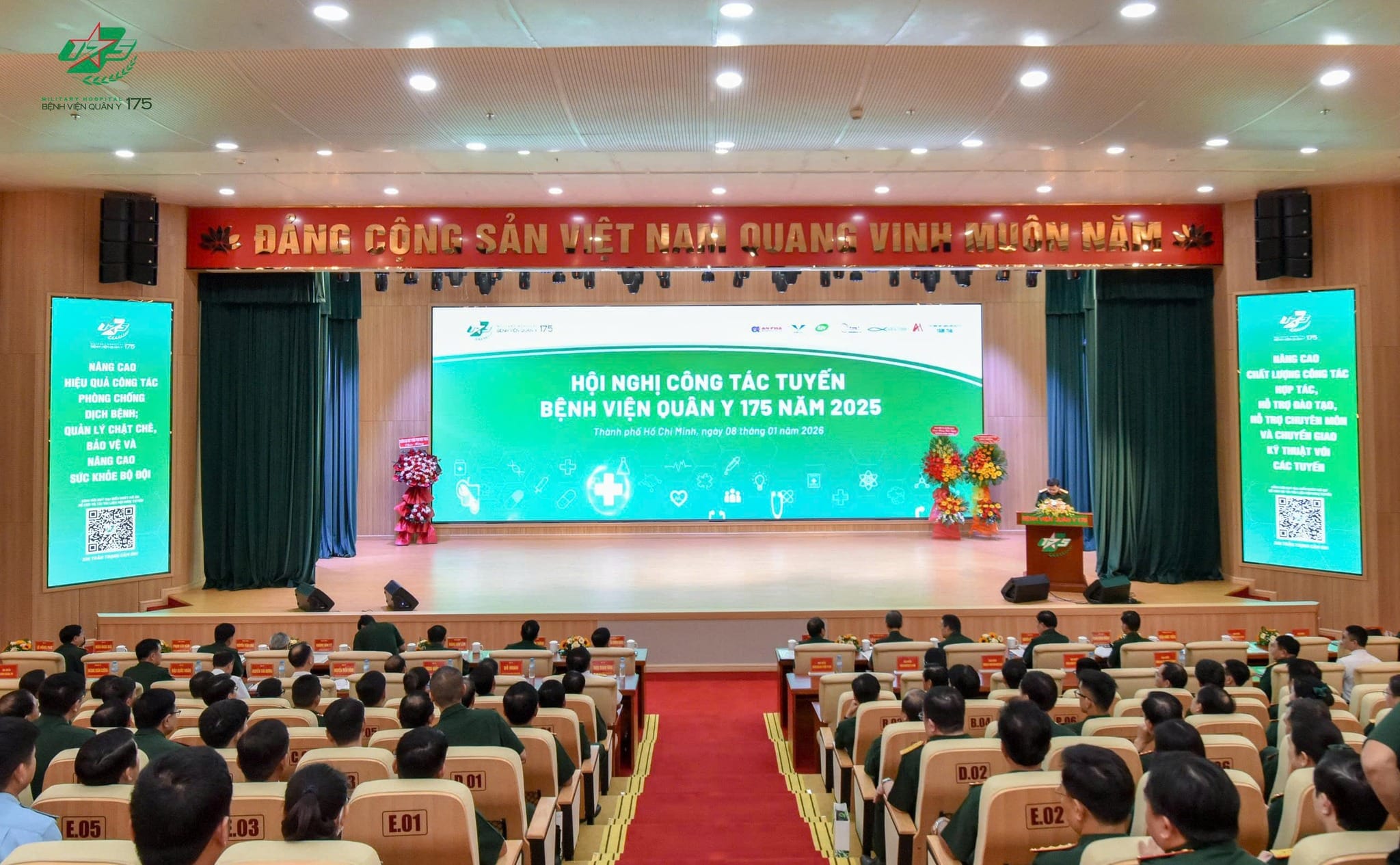 HỘI NGHỊ CÔNG TÁC TUYẾN BỆNH VIỆN QUÂN Y 175 NĂM 2025