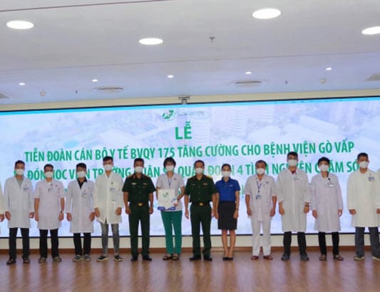 Bệnh viện 175 chi viện nhân lực điều trị COVID – 19 cho bệnh viện thành phố