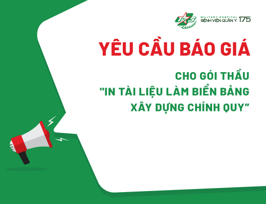 Yêu cầu báo giá cho gói thầu “In tài liệu làm biển bảng xây dựng chính quy”