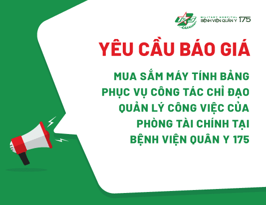 Yêu cầu báo giá mua sắm máy tính bảng phục vụ công tác chỉ đạo công việc của phòng Tài chính