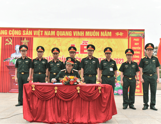 Bệnh viện Quân y 175 tổ chức Lễ ra quân huấn luyện năm 2023