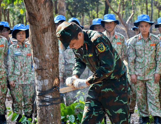 Các thành viên Bệnh viện Dã chiến cấp 2 số 5 hoàn thành Khoá huấn luyện tiền triển khai