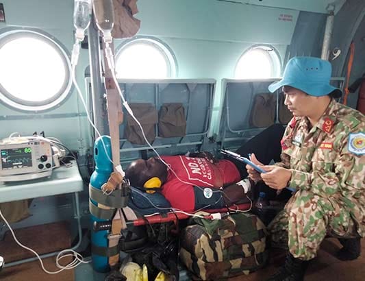 Bệnh viện Dã chiến cấp 2 số 3 xử lý thành công ca bệnh phức tạp tại Nam Sudan