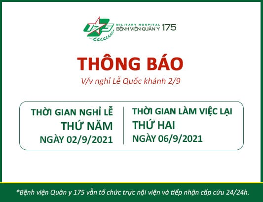 Thông báo lịch nghỉ Lễ Quốc Khánh 02/9/2021