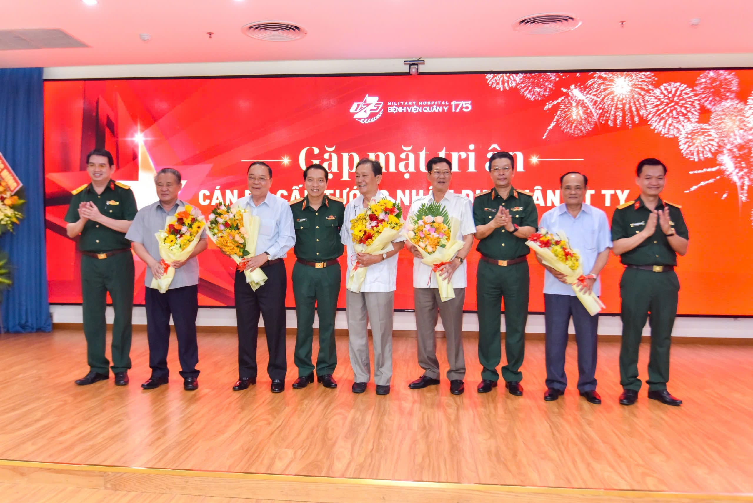 Bệnh viện Quân y 175 gặp mặt, tri ân cán bộ cấp tướng