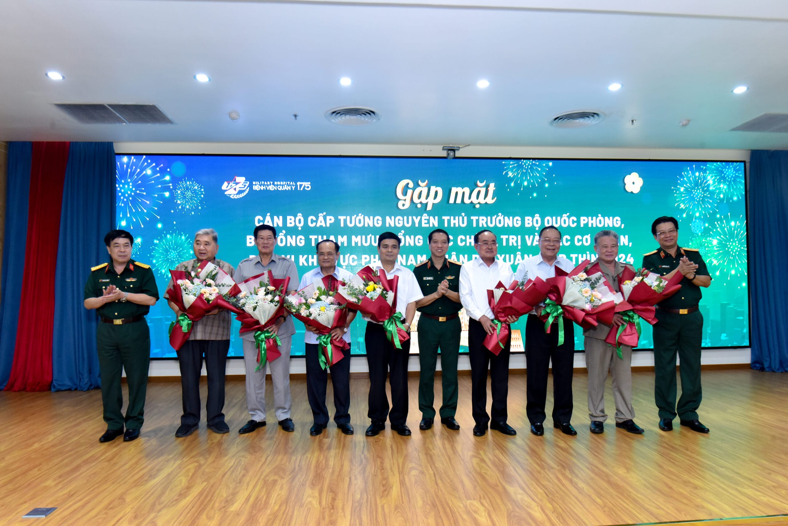 Bệnh viện Quân y 175 gặp mặt, tri ân cán bộ cấp tướng nghỉ hưu khu vực phía Nam