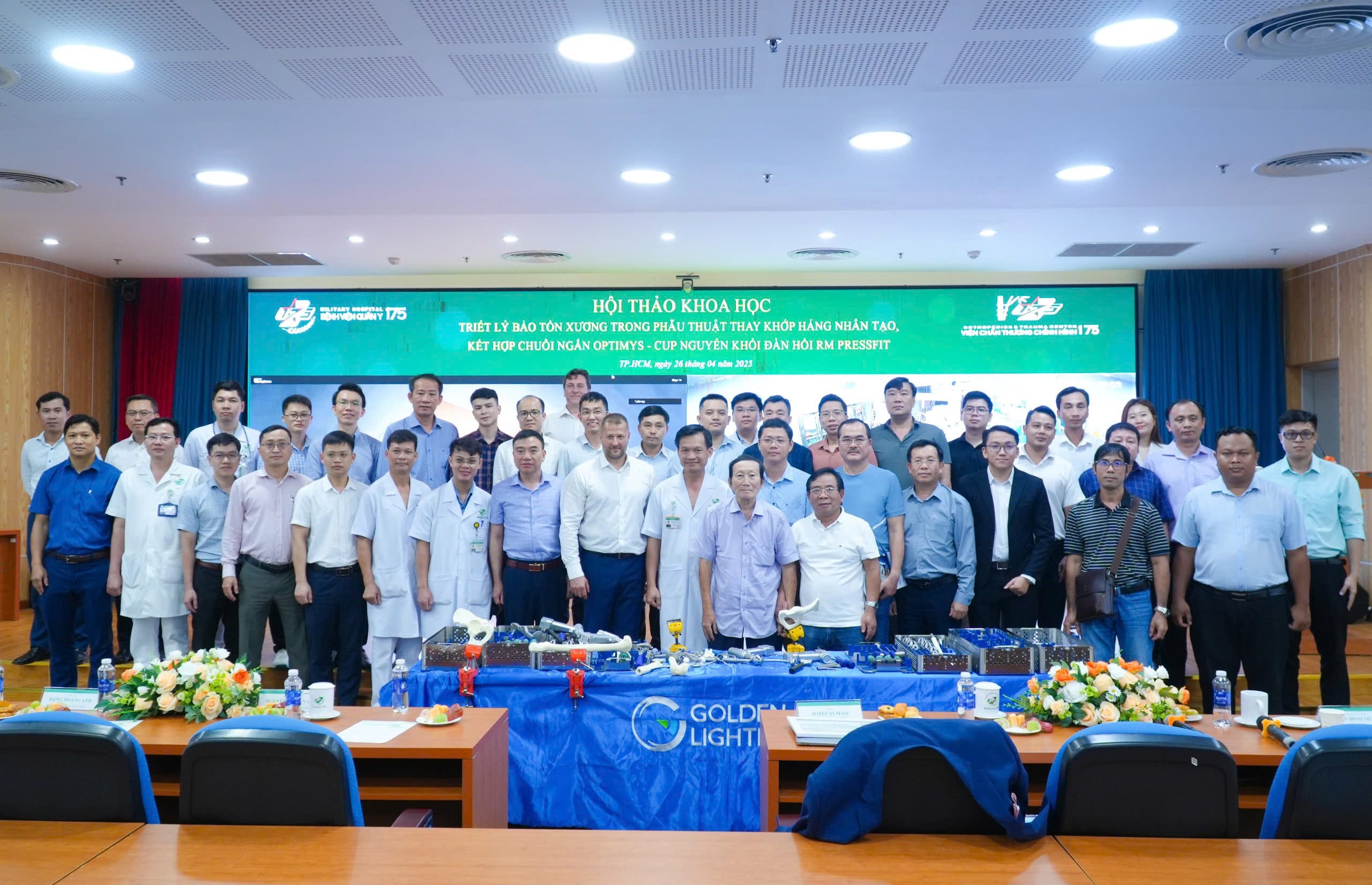 VIỆN CHẤN THƯƠNG CHỈNH HÌNH/BVQY 175 NỖ LỰC HOÀN THÀNH XUẤT SẮC NHIỆM VỤ - CHÀO MỪNG 50 NĂM NGÀY TRUYỀN THỐNG BVQY175 (26/5/1975 – 26/5/2025) VÀ ĐẠI HỘI ĐẢNG CÁC CẤP NHIỆM KỲ 2025 - 2030