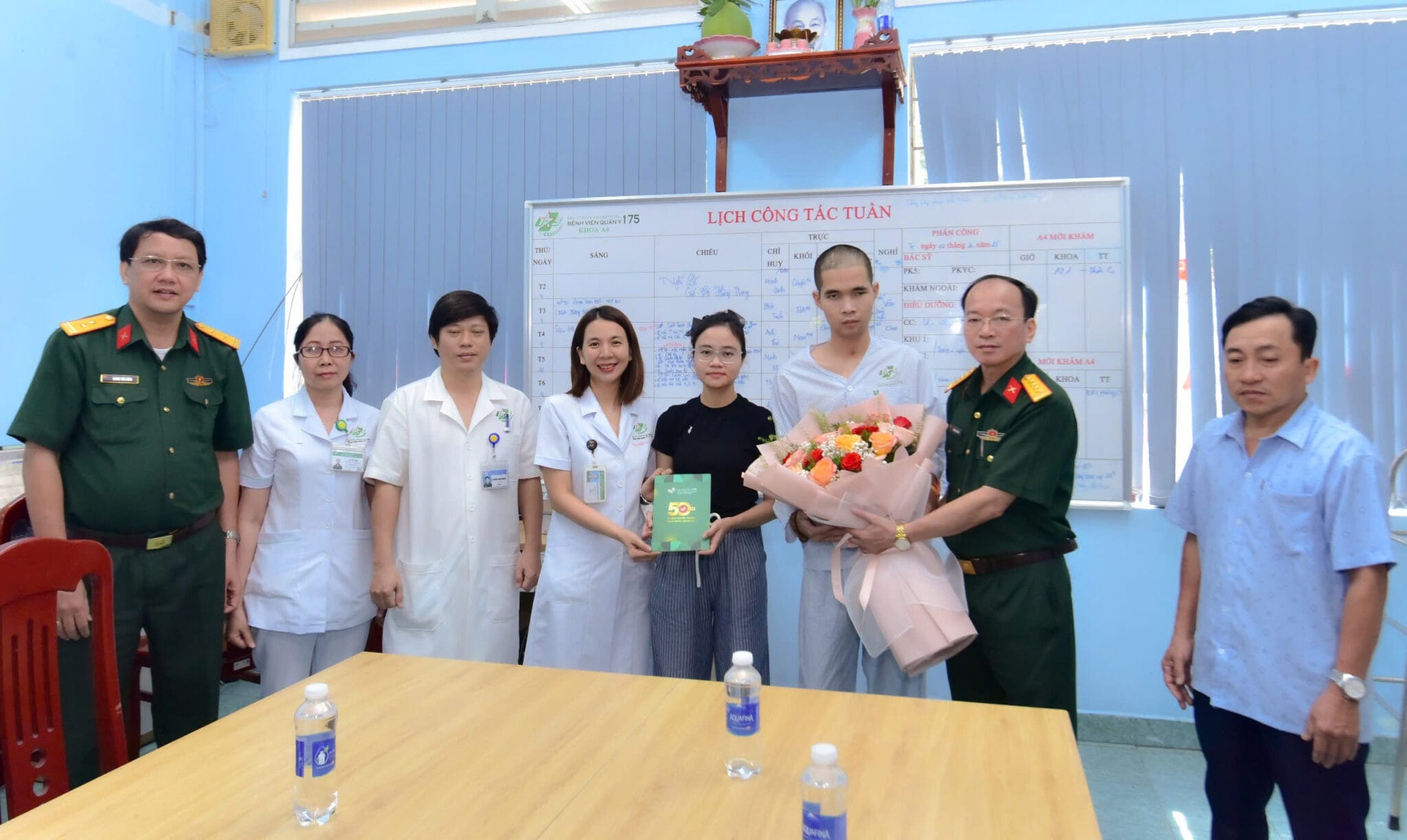 97 ngày điều trị thành công bệnh nhân bị lao màng não chuyển từ đảo An Bang về đất liền