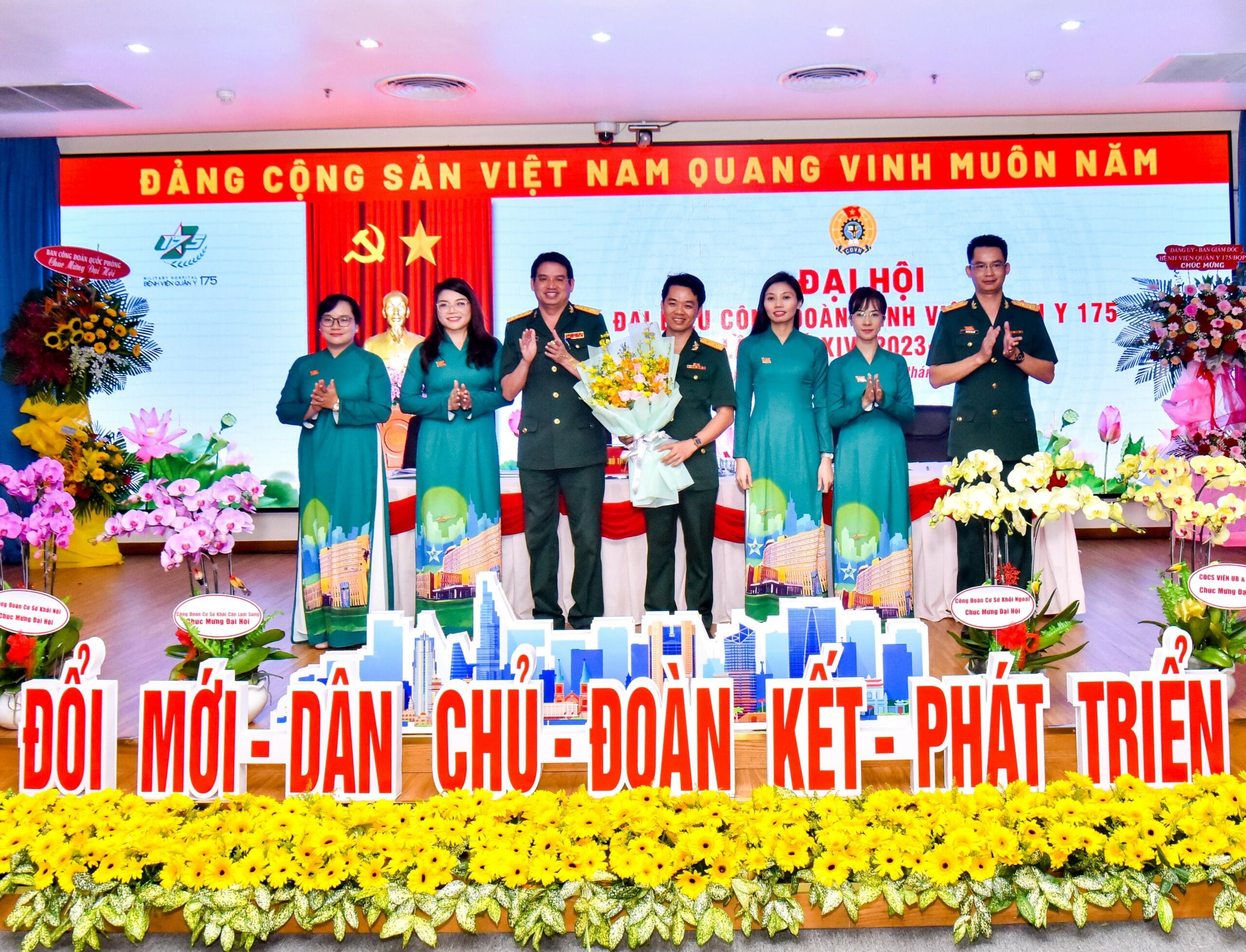 Bệnh viện Quân y 175 tổ chức thành công Đại hội đại biểu Công đoàn lần thứ XIV