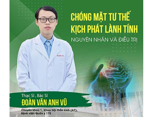 Chóng mặt tư thế kịch phát lành tính