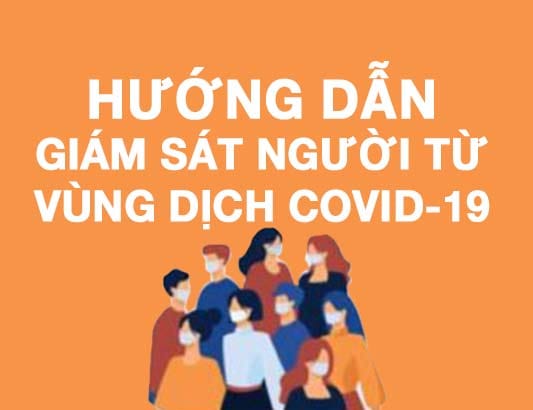 Hướng dẫn giám sát người từ vùng dịch COVID-19 đến Thành phố Hồ Chí Minh