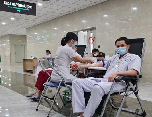 Gương mặt tiêu biểu trong phong trào Hiến máu tình nguyện tại Bệnh viện Quân y 175