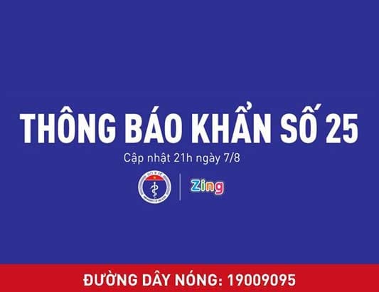 Thông báo khẩn số 25