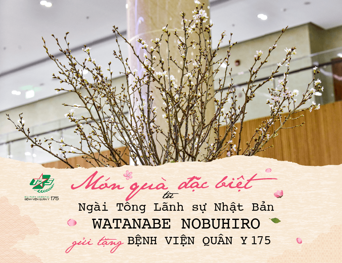 Món quà “đặc biệt” của Tổng lãnh sự quán Nhật Bản gửi tặng Bệnh viện Quân y 175