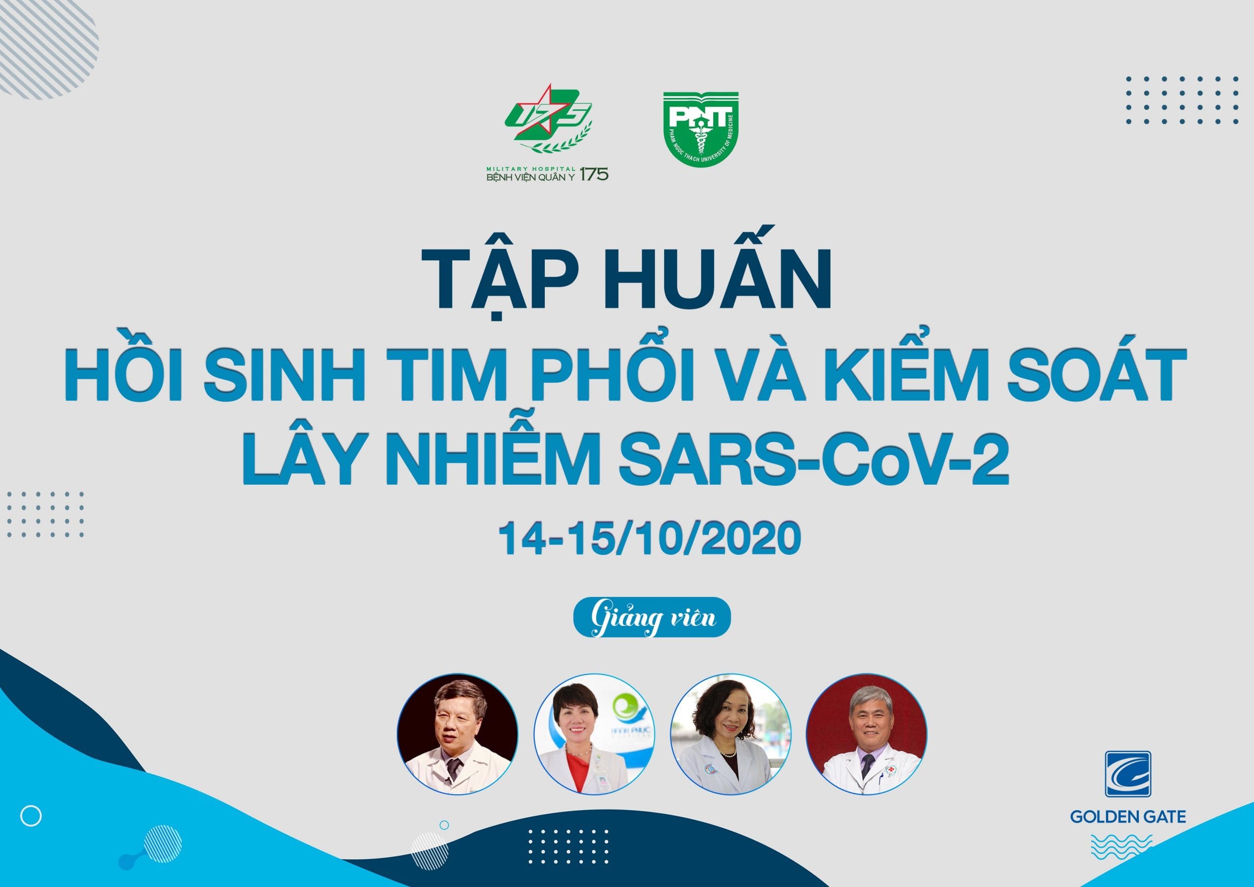 TẬP HUẤN HỒI SINH TIM PHỔI VÀ KIỂM SOÁT LÂY NHIỄM SARS-CoV-2