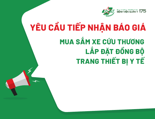 Thư mời chào giá Mua sắm xe cứu thương lắp đặt đồng bộ trang thiết bị y tế