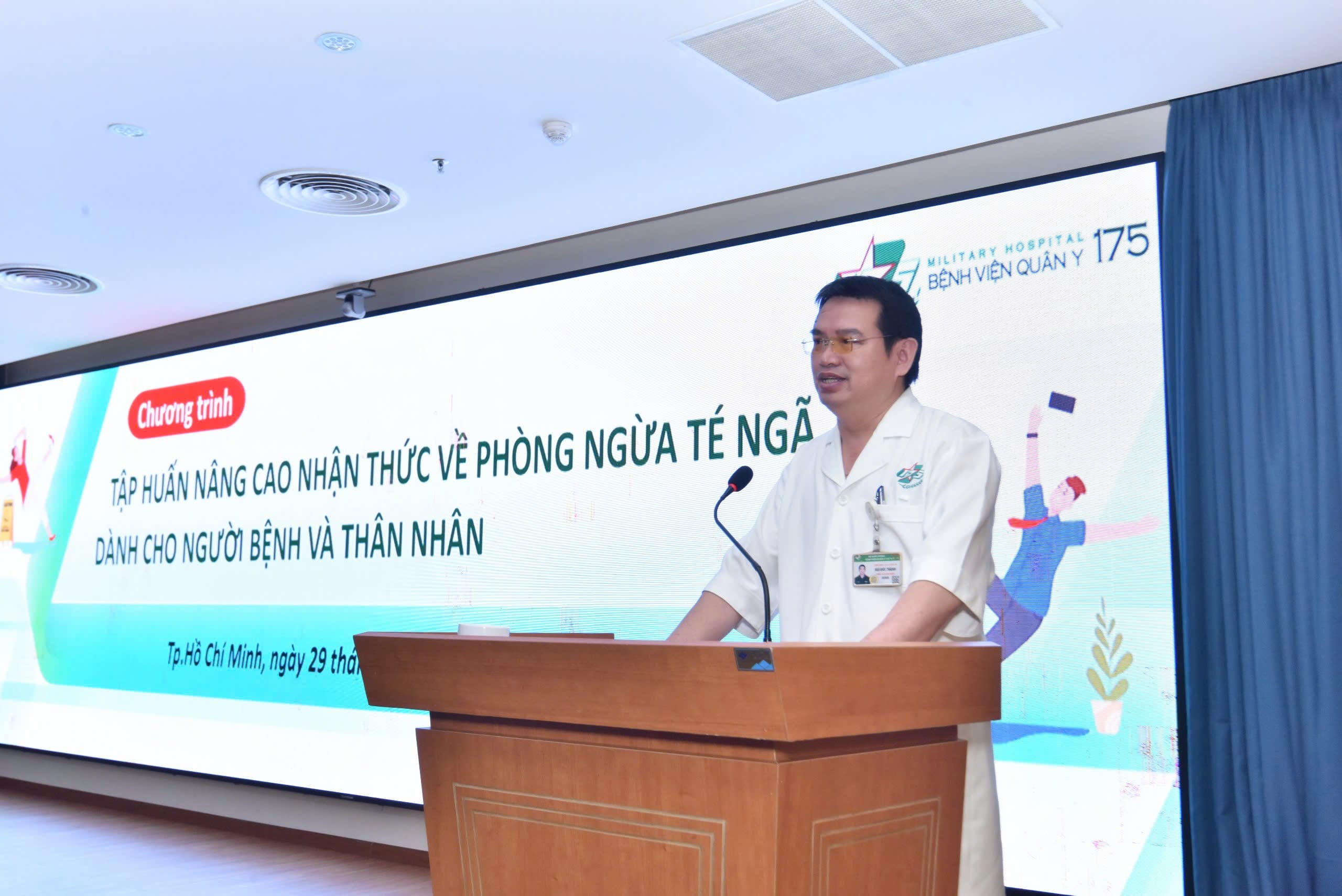 Phòng ngừa té ngã trong bệnh viện – Vì sự an toàn của người bệnh