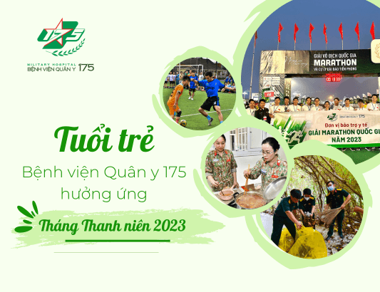 Tuổi trẻ Bệnh viện Quân y 175 hưởng ứng sôi nổi các hoạt động Tháng thanh niên 2023