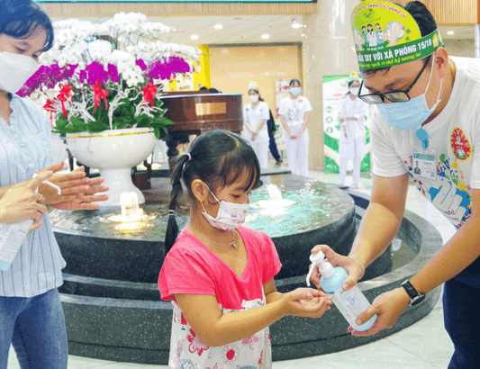 Phát động phong trào vệ sinh tay 2022 với chủ đề : “Đoàn kết vì sự an toàn – Hãy rửa tay”