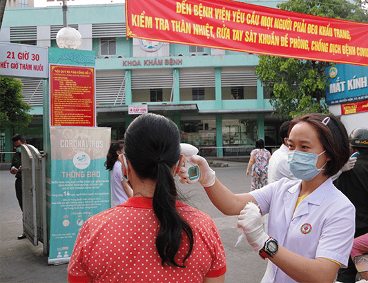 Bảo đảm tuyệt đối an toàn cho cán bộ, nhân viên và nhân dân đến khám và điều trị tại BVQY175 trước diễn biến phức tạp của dịch Covid – 19.
